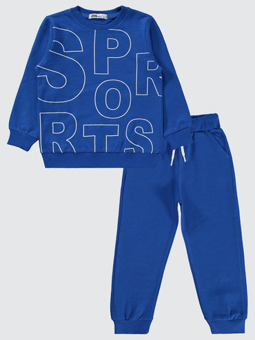 Civil Boys 2-5 Yaş Eşofman Takımı - Mavi