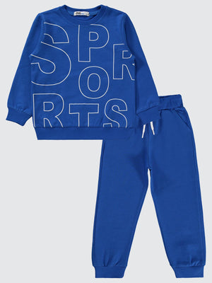 Civil Boys 2-5 Yaş Eşofman Takımı - Mavi