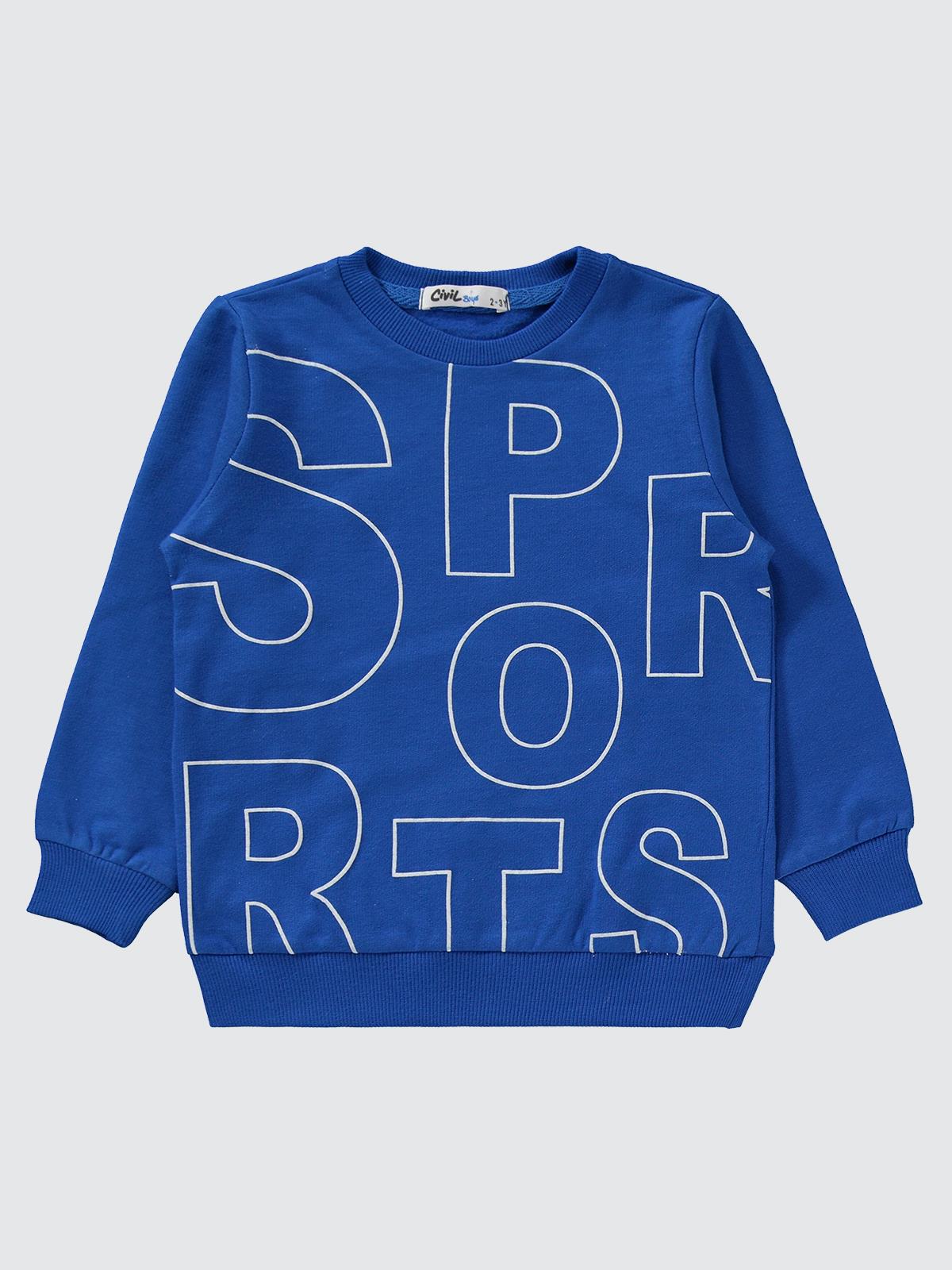 Civil Boys 2-5 Yaş Eşofman Takımı - Mavi