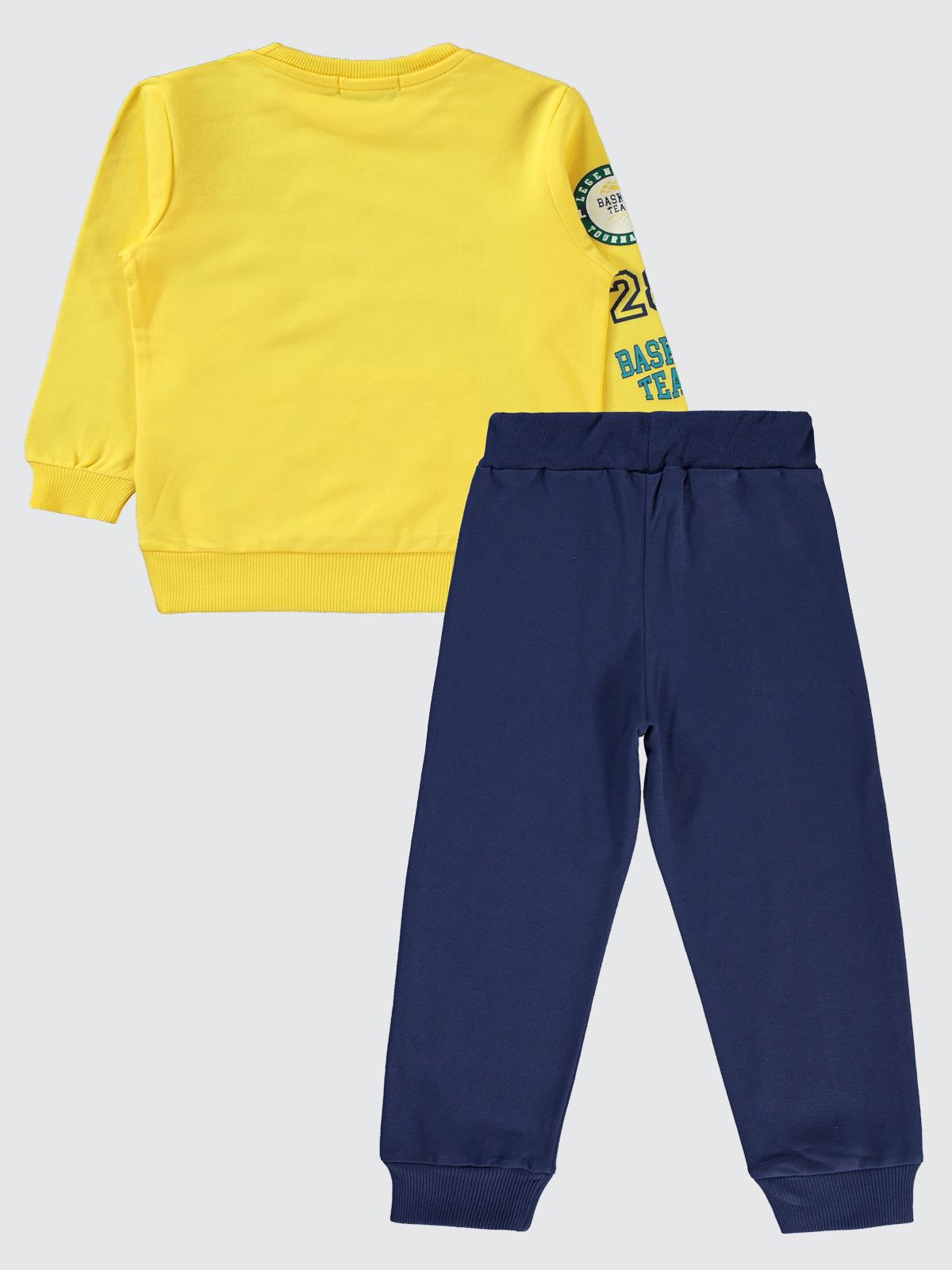 Civil Boys 2-5 Yaş Eşofman Takımı - Sarı