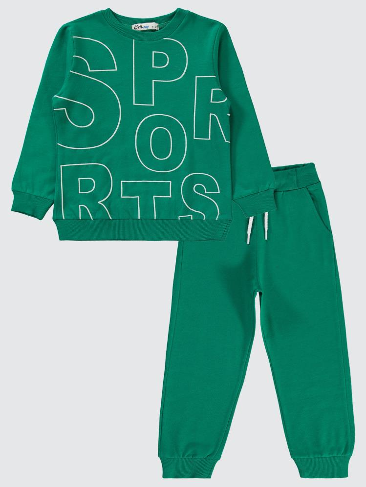 Civil Boys 2-5 Yaş Eşofman Takımı - Yeşil