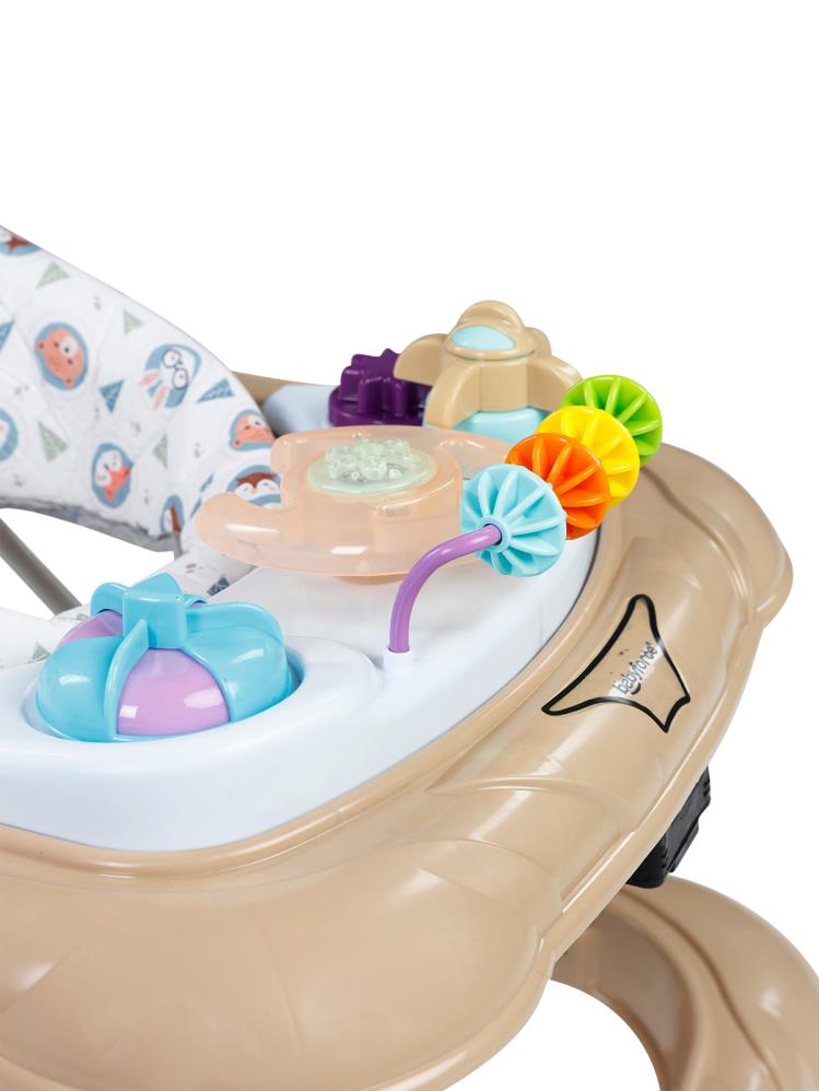 Baby Force Lüks Müzikli Yürüteç - Kahverengi