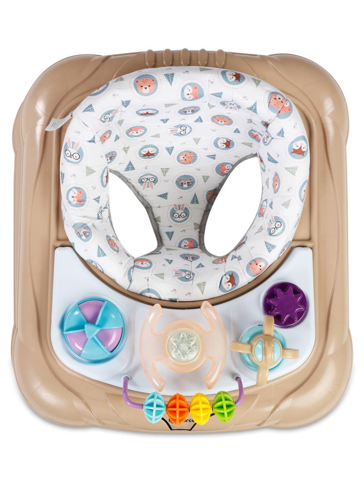 Baby Force Lüks Müzikli Yürüteç - Kahverengi