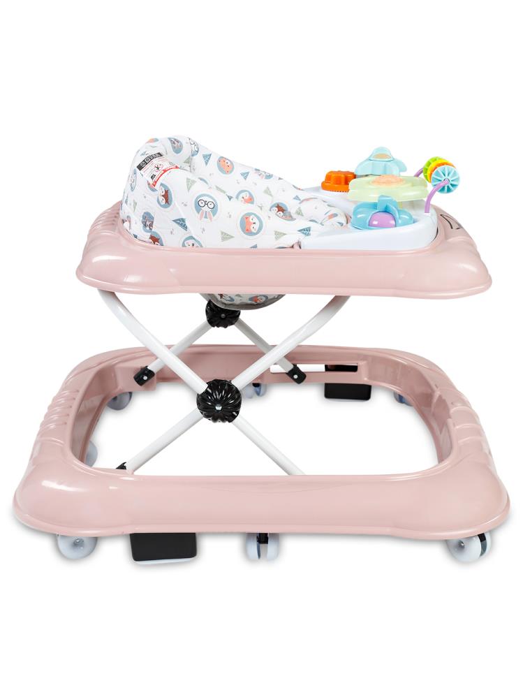 Baby Force Lüks Müzikli Yürüteç - Pudra