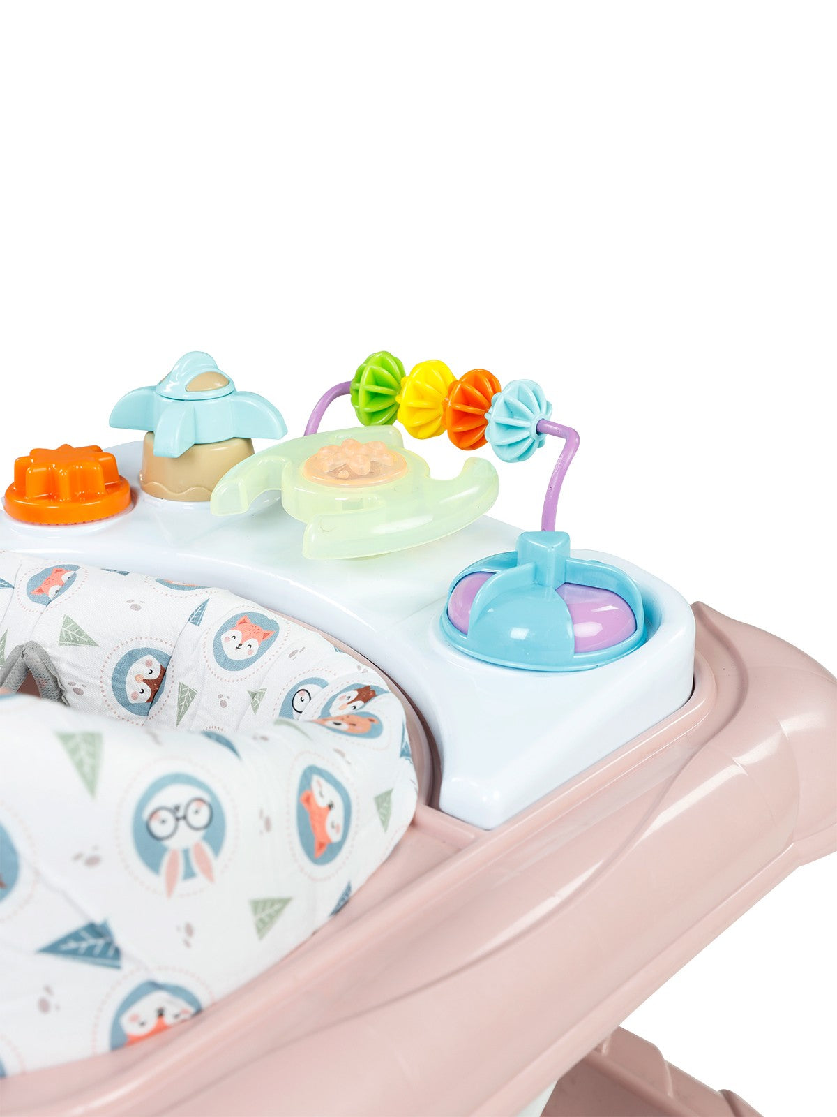 Baby Force Lüks Müzikli Yürüteç - Pudra