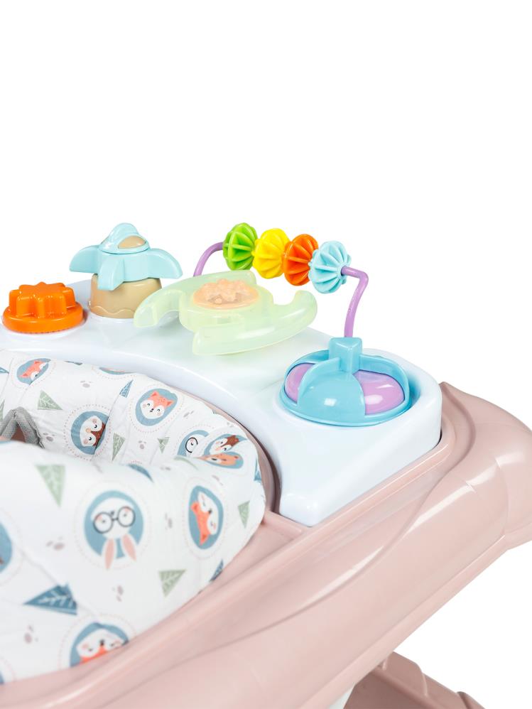 Baby Force Lüks Müzikli Yürüteç - Pudra