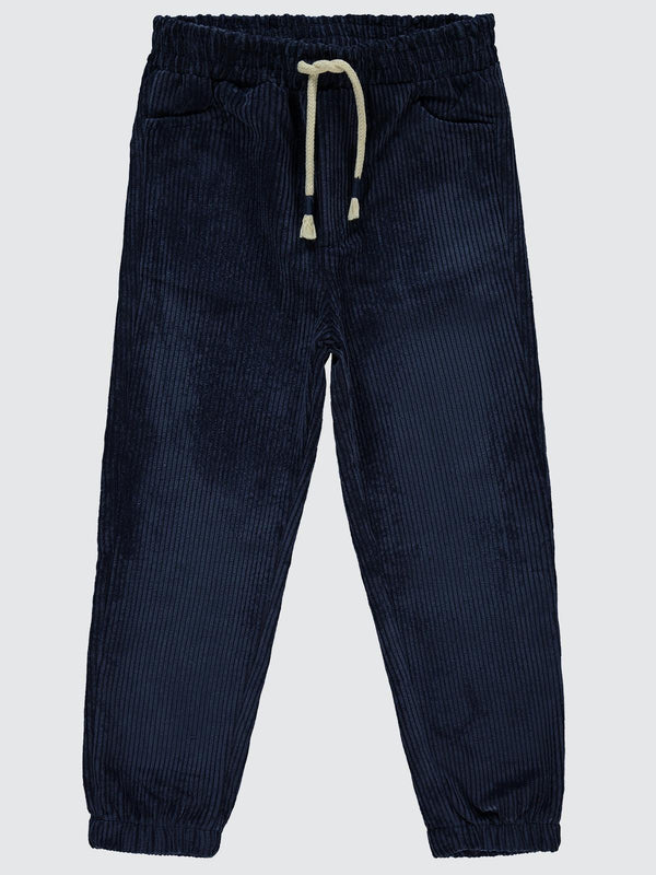 Civil Boys Paça Lastikli Jogger 10-13 Yaş Pantolon - Lacivert