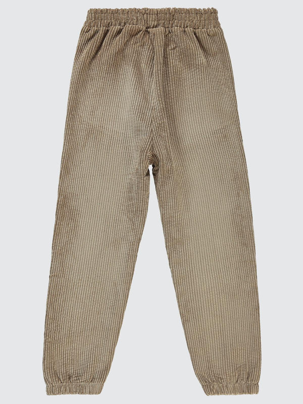 Civil Boys Paça Lastikli Jogger 10-13 Yaş Pantolon - Kahverengi