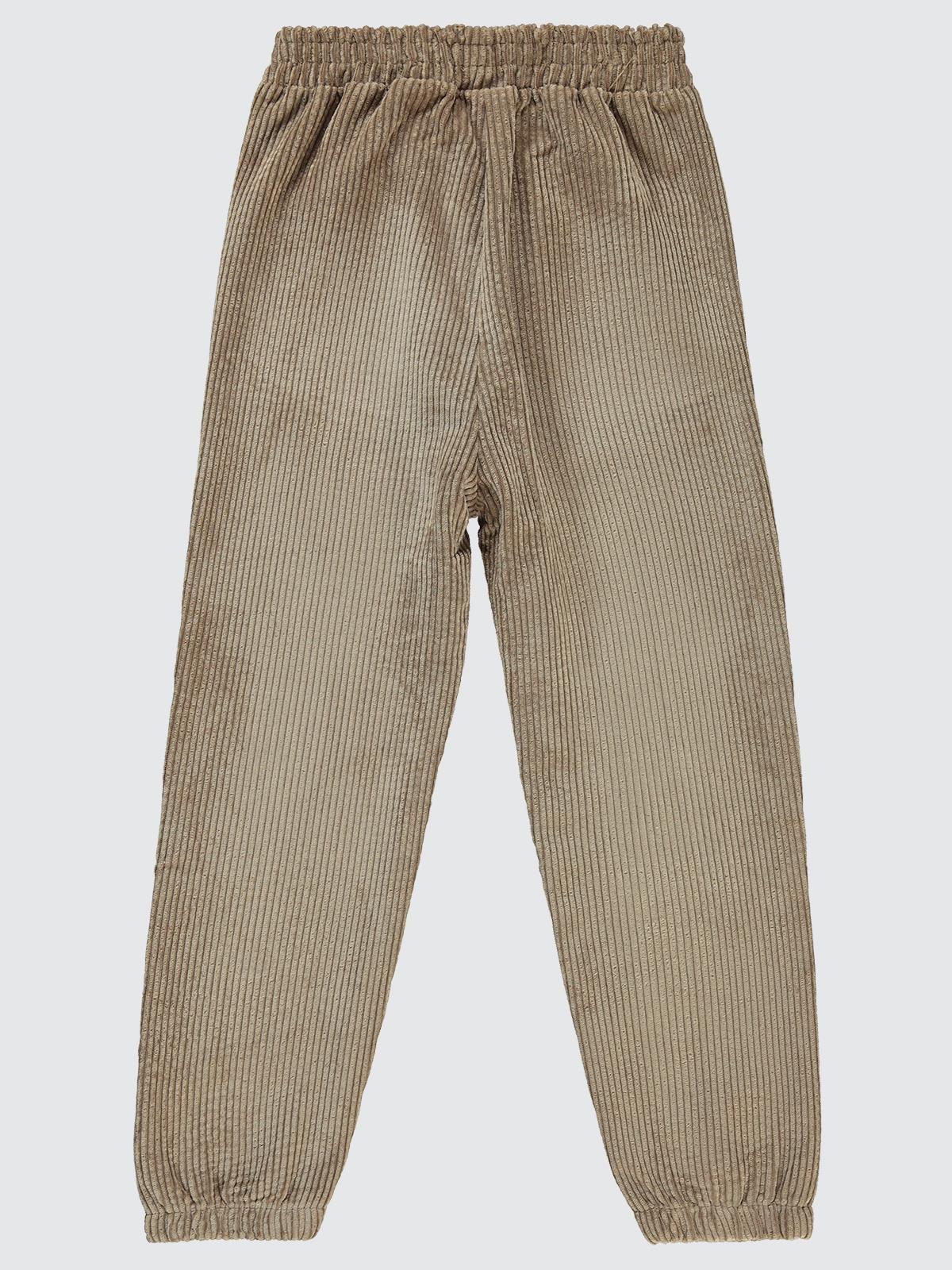 Civil Boys Paça Lastikli Jogger 10-13 Yaş Pantolon - Kahverengi