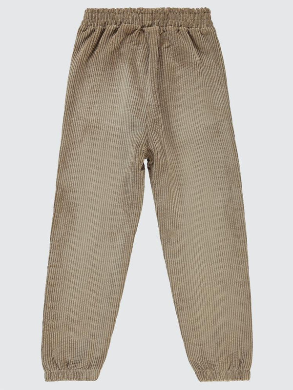 Civil Boys Paça Lastikli Jogger 6-9 Yaş Pantolon - Kahverengi