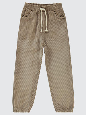 Civil Boys Paça Lastikli Jogger 6-9 Yaş Pantolon - Kahverengi