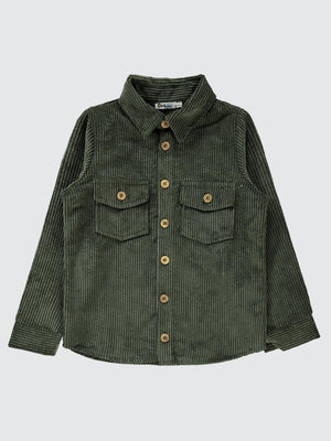 Civil Boys Çift Cepli 6-9 Yaş Gömlek - Haki