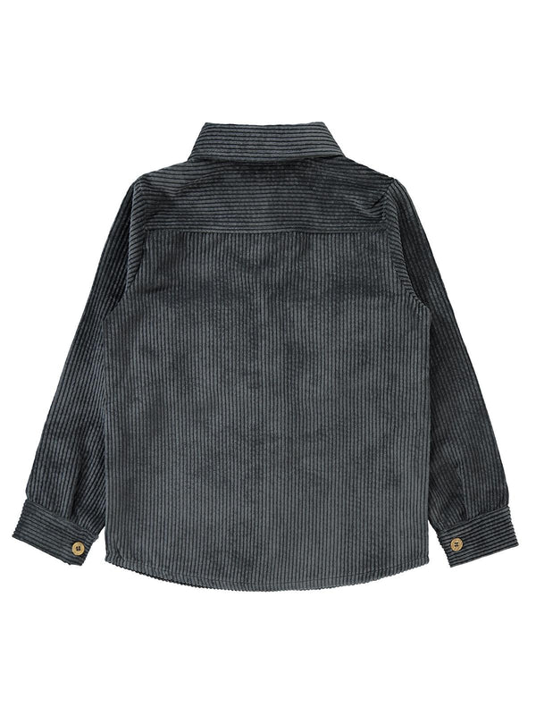 Civil Boys Çift Cepli 10-13 Yaş Gömlek - Gri