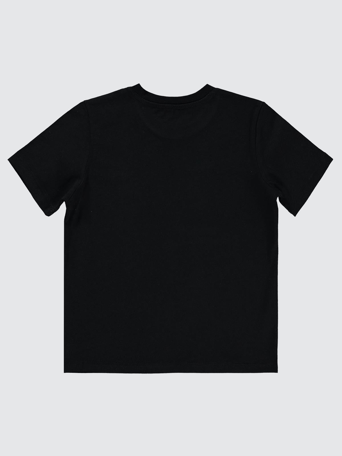 Civil Boys Yelken Nakışlı 10-13 Yaş Tişört - Siyah