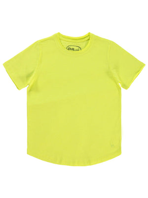 Civil Boys Flamlı Yelkenli Nakışlı 10-13 Yaş Tişört - Sarı