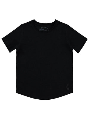 Civil Boys Flamlı Yelkenli Nakışlı 10-13 Yaş Tişört - Siyah