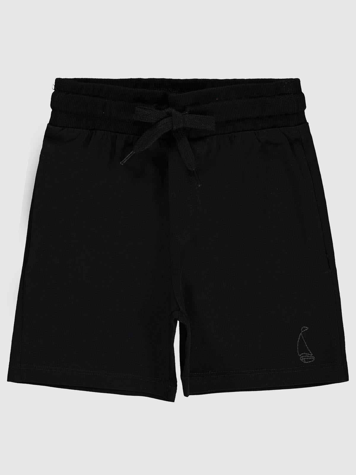 Civil Boys Yelken Nakışlı Süprem 2-5 Yaş Kapri - Siyah