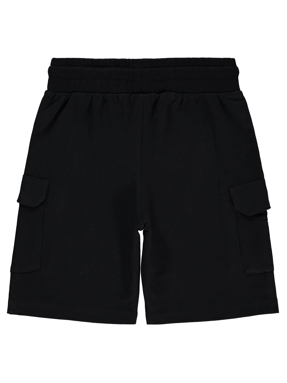 Civil Boys Kargo Cepli 10-13 Yaş Kapri - Siyah