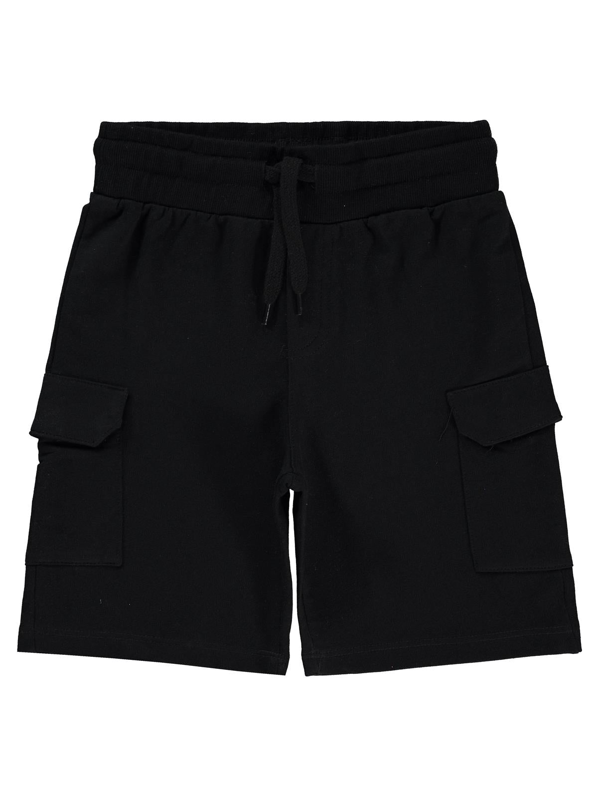 Civil Boys Kargo Cepli 6-9 Yaş Kapri - Siyah