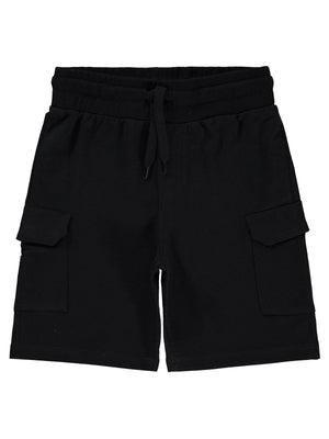 Civil Boys Kargo Cepli 6-9 Yaş Kapri - Siyah