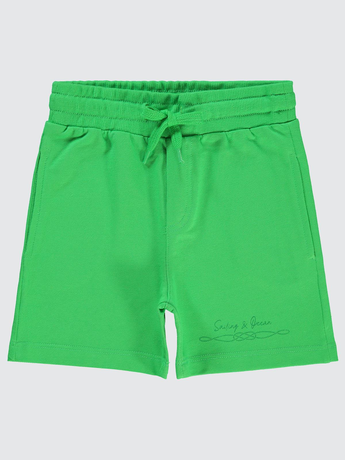 Civil Boys Sailing Baskılı 2-5 Yaş Kapri - Yeşil