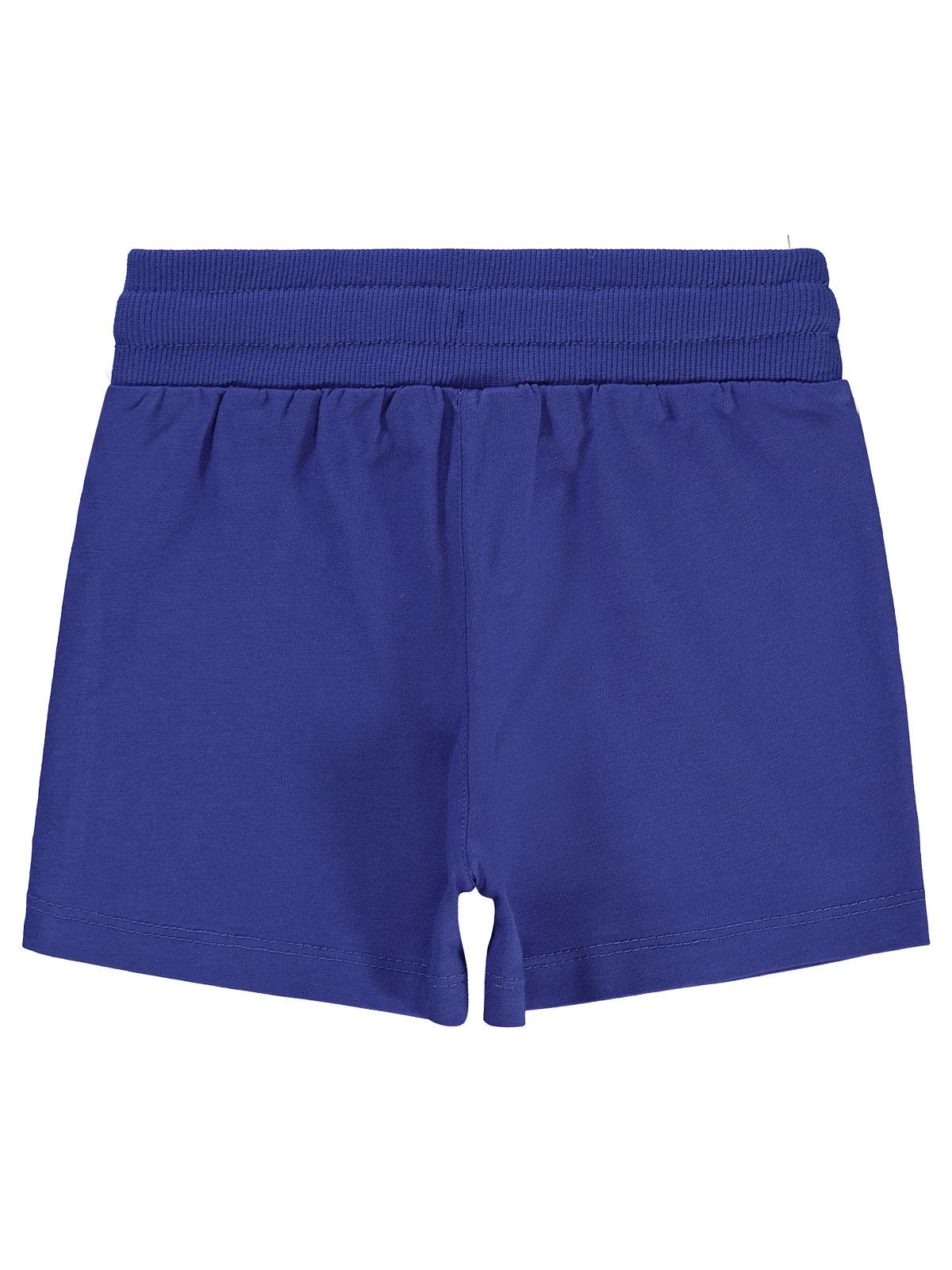 Civil Boys Yelken Nakışlı 2-5 Yaş Şort - Mavi