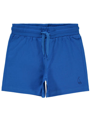 Civil Boys Yelken Nakışlı 6-9 Yaş Şort - Mavi