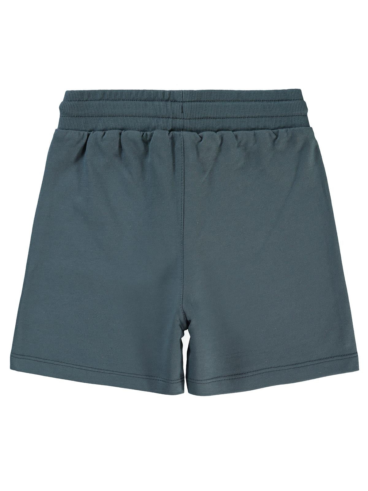 Civil Boys Yelken Nakışlı Basic 10-13 Yaş Şort - Gri