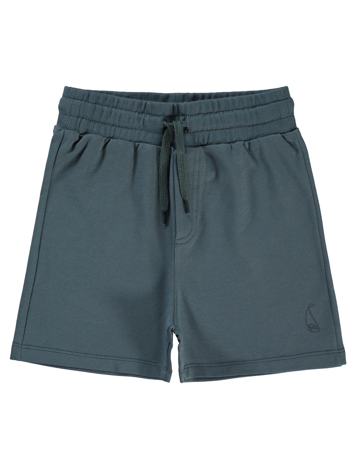 Civil Boys Yelken Nakışlı Basic 10-13 Yaş Şort - Gri