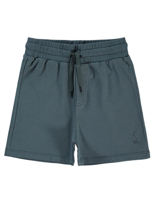 Civil Boys Yelken Nakışlı Basic 10-13 Yaş Şort - Gri