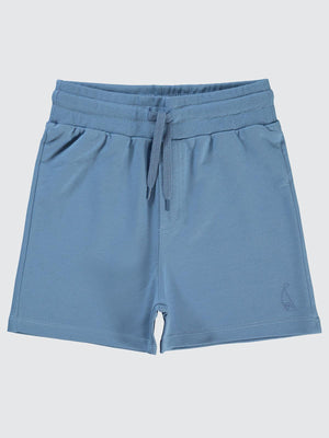 Civil Boys Yelken Nakışlı Basic 6-9 Yaş Şort - Mavi