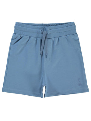 Civil Boys Yelken Nakışlı Basic 10-13 Yaş Şort - Mavi