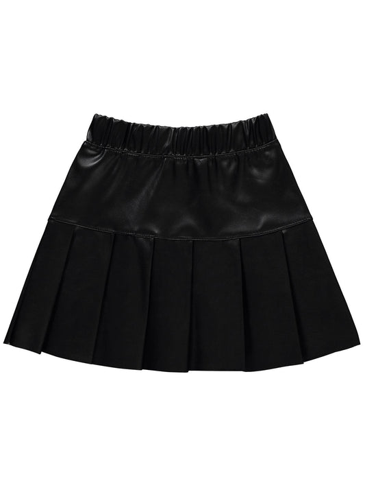 Civil Girls Pileli 2-5 Yaş Etek - Siyah