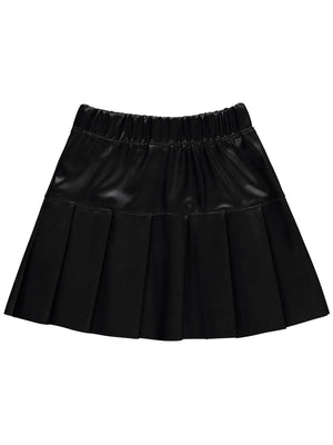 Civil Girls Pileli 2-5 Yaş Etek - Siyah