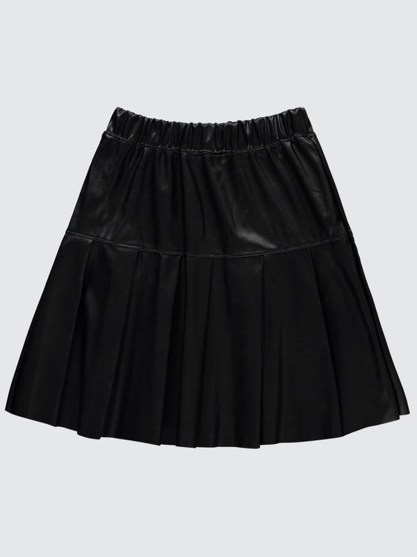 Civil Girls Pileli 6-9 Yaş Etek - Siyah