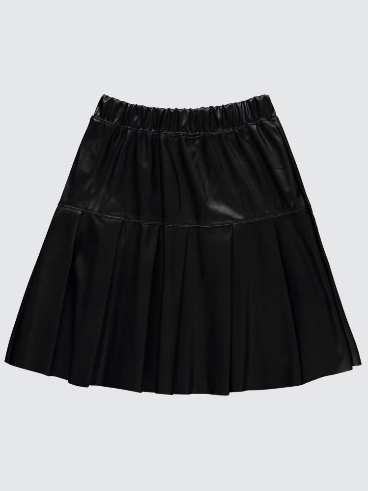 Civil Girls Pileli 6-9 Yaş Etek - Siyah