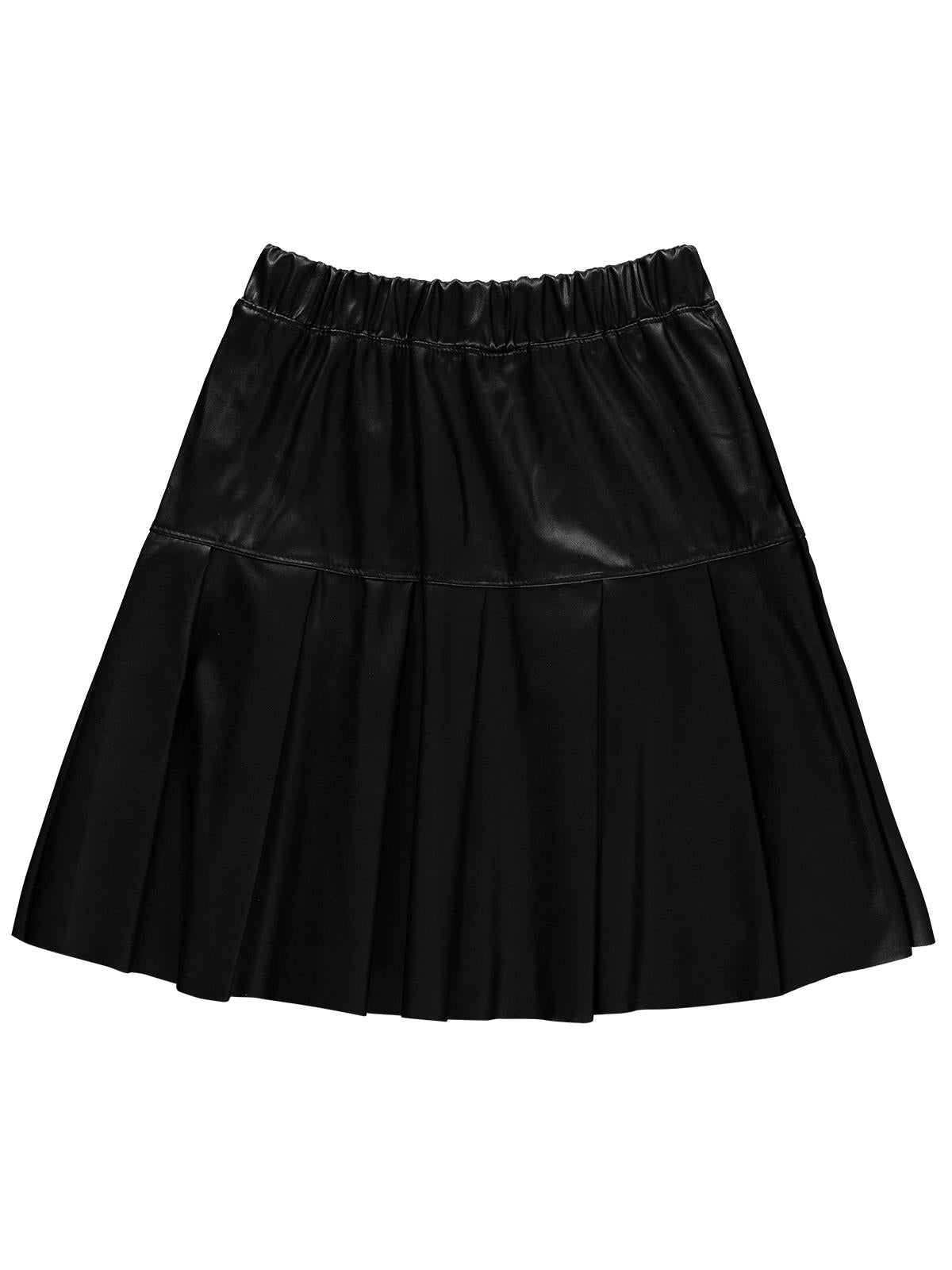 Civil Girls Pileli 10-13 Yaş Etek - Siyah