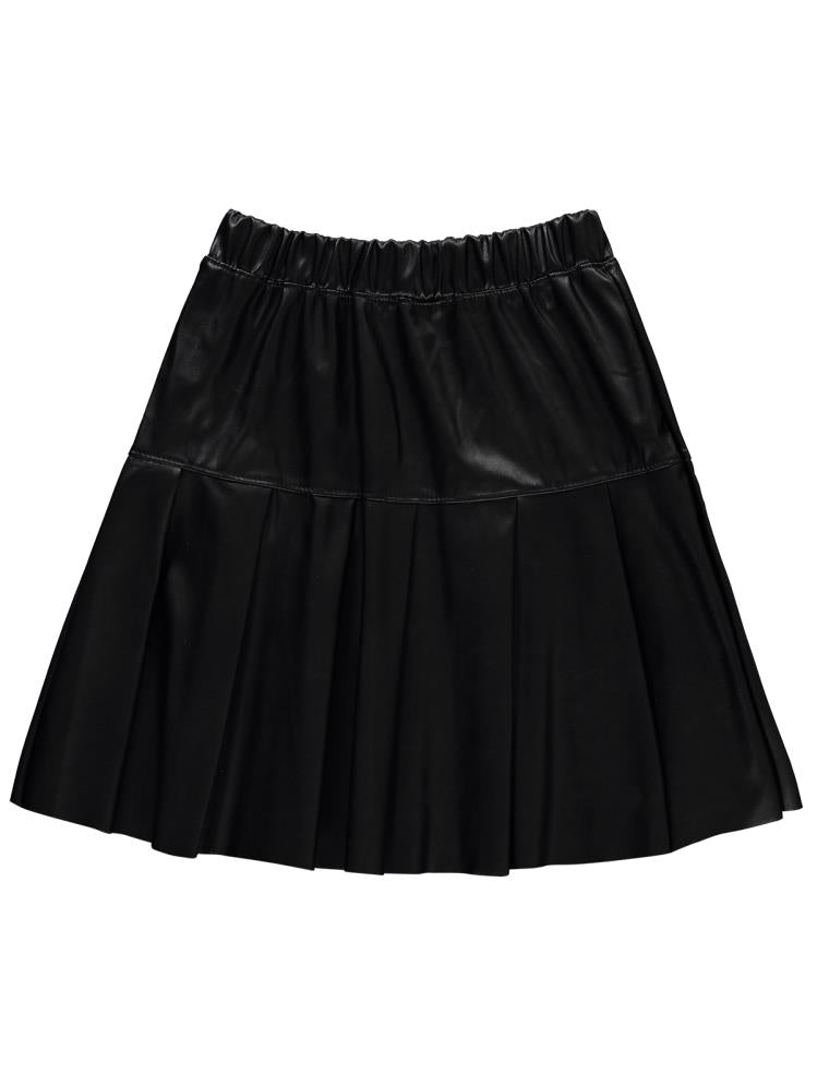 Civil Girls Pileli 6-9 Yaş Etek - Siyah