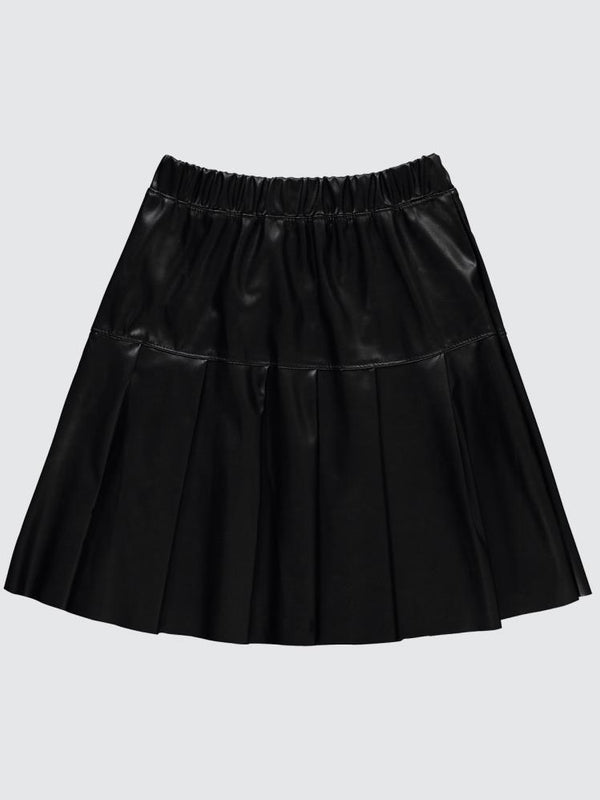 Civil Girls Pileli 6-9 Yaş Etek - Siyah