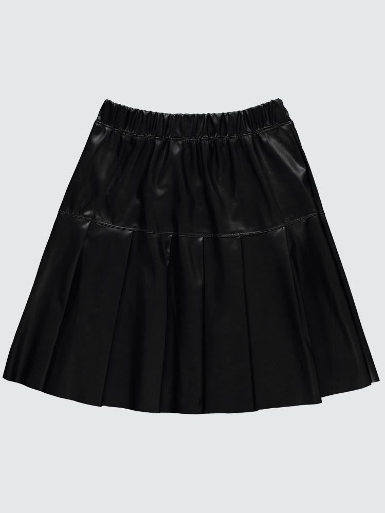 Civil Girls Pileli 6-9 Yaş Etek - Siyah