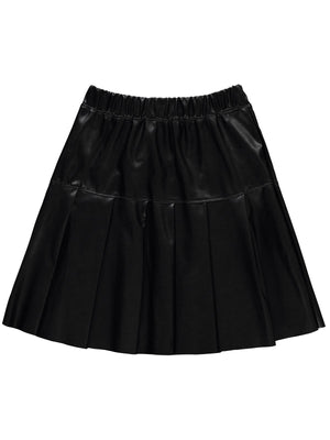 Civil Girls Pileli 10-13 Yaş Etek - Siyah