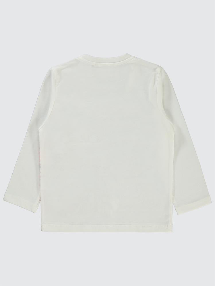 Civil Boys Ready Go Baskılı 2-5 Yaş Sweatshirt - Beyaz