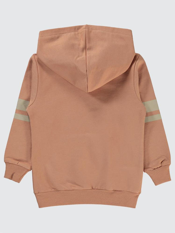 Civil Boys Kukuli Baskılı 2-5 Yaş Sweatshirt - Turuncu