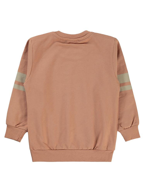 Civil Boys Kukuli Baskılı 2-5 Yaş Sweatshirt - Turuncu