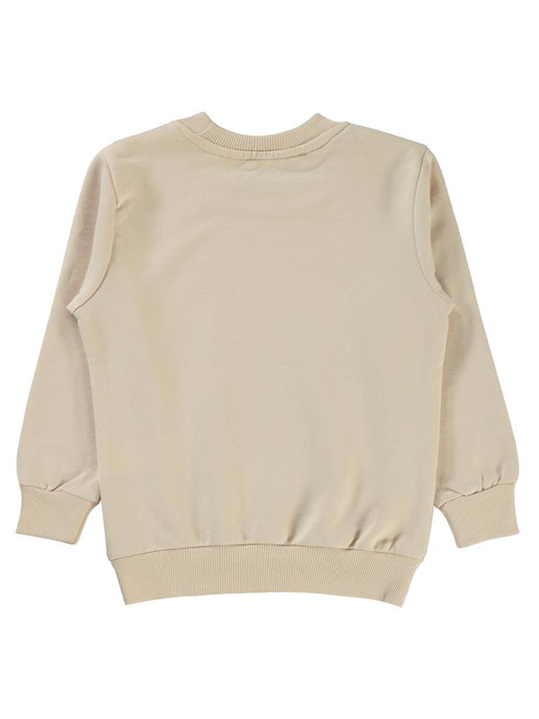 Civil Boys DütDüt Baskılı 2-5 Yaş Sweatshirt - Bej