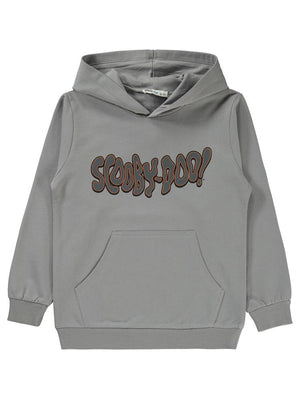 Scoobydoo Baskılı 10-13 Yaş Sweatshirt - Gri