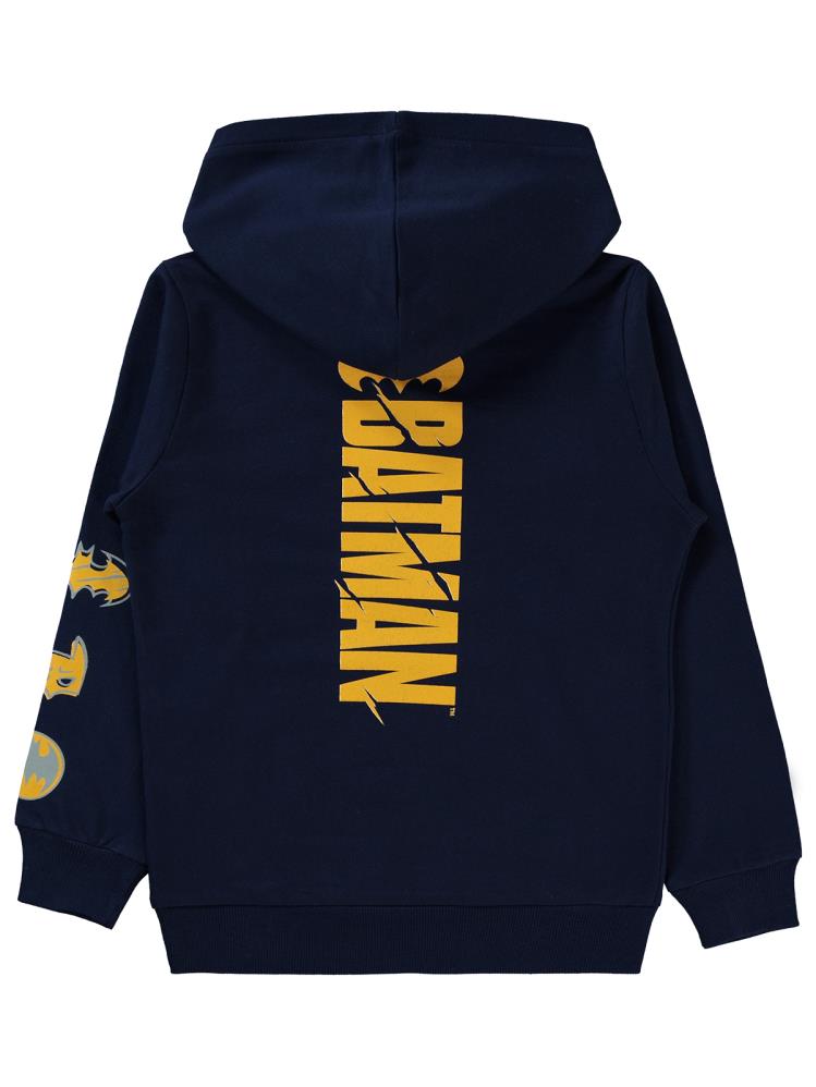 Batman Baskılı 6-9 Yaş Sweatshirt - Lacivert