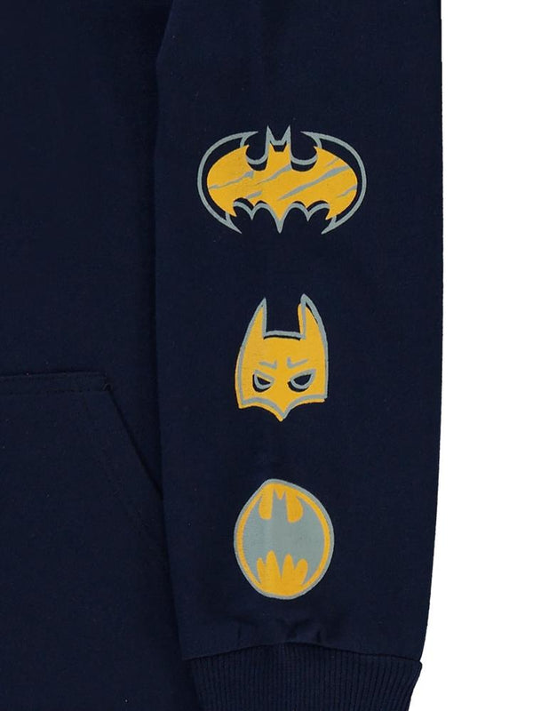 Batman Baskılı 6-9 Yaş Sweatshirt - Lacivert