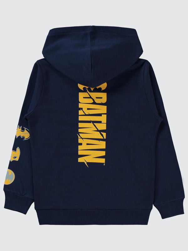 Batman Baskılı 6-9 Yaş Sweatshirt - Lacivert