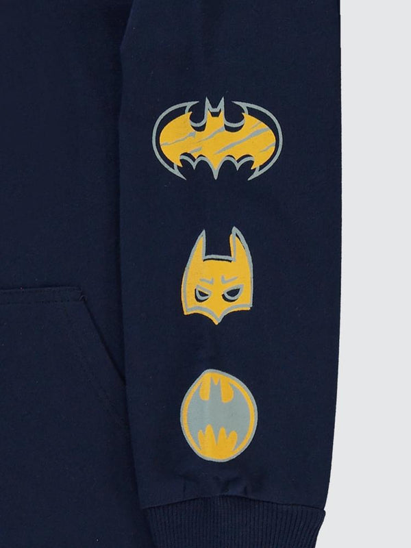 Batman Baskılı 6-9 Yaş Sweatshirt - Lacivert